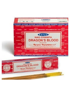 اشتري Huge, Dragon's Blood Incense Sticks-  180 Grams | Fresh Fragrance for Home, Office and Pooja في الامارات