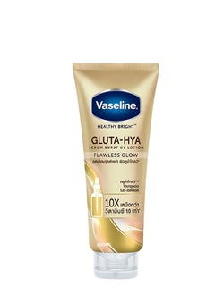 Buy "Vaseline Healthy Bright Gluta-Hya Serum Burst UV Lotion Flawless Glow (300ml)" in UAE