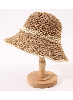 Buy New Foldable Handwoven Straw Hat in UAE