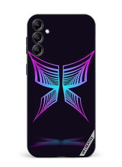 اشتري Protective Case Cover For Samsung Galaxy A34 Butterfly Design Multicolour في الامارات