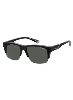 Buy Polarized Square Eyewear Sunglasses PLD 9012/S      BLACK 65 in Saudi Arabia