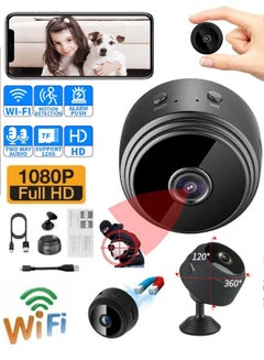 اشتري Mini WiFi Camera A9 Mini Camera APP Remote Monitor Home Security 1080P Camera IR Wireless Camera Home Cam with and Motion Detection for Indoor and Outdoor في السعودية