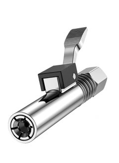 اشتري Grease Gun Coupler, Grease Gun Tip with 6 Thickened Jaws Compatible with All Grease Guns 1/8" NPT Grease Gun Fittings. 12000 PSI High Pressure Grease Fittings, Long-Lasting rebuildable Tool في الامارات