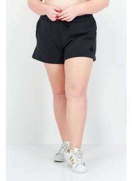 اشتري Women Plus Size Brand Logo Outdoor Shorts, Carbon Black في الامارات