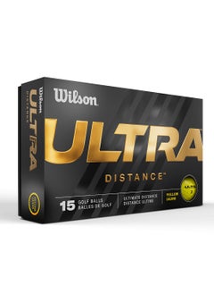 Buy Ultra distancel Golf Balls, Pack of 15 Balls - White in UAE