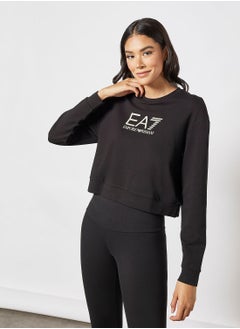 Buy Logo Cropped Sweatshirt in UAE