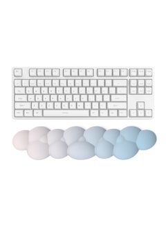 Buy PIWIJOY Cotton Candy Cloud Keyboard Wrist Rest Soft Memory Foam Support Anti-Slip Rubber in UAE