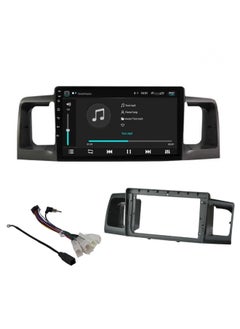 Buy Toyota Corolla 2005-2007 screen, 4 RAM, 32 GB memory, supports CarPlay, T5 processor, with decoration in Saudi Arabia