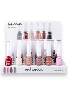 Buy Real Beauty Nail Polish 24 Color in Saudi Arabia