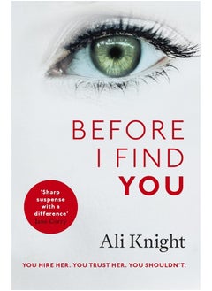 Buy Before I Find You: The gripping psychological thriller that you will not stop talking about in UAE