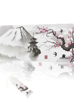 Buy Cherry Blossom Mouse Pad (800*300*3mm) Extended Large Mouse Mat Desk Pad Stitched Edges Mousepad Non-Slip Rubber Base Gaming Mouse Pad Office & Home. in Saudi Arabia