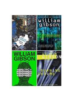 اشتري Sprawl Series Complete 4 Books Collection Set by William Gibson (Neuromancer, Count Zero, Mona Lisa Overdrive & Burning Chrome) في الامارات