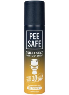 Buy Toilet Seat Sanitizer Spray 75 Ml Citrus in UAE