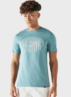 Buy Graphic Print Crew Neck T-Shirt in UAE