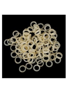 اشتري 500 Pcs Orthodontic Elastic Rubber Bands Dental Rubber Bands for Dentist Clinic Orthodontic Supplies, for Dreadlocks, Hair, Braids, Fix Tooth Gap في الامارات