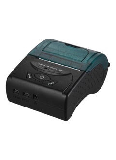 Buy Bluetooth Connect Label Thermal Printer Black/Blue in UAE