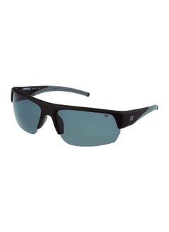 Buy Men CTS-8022 Polarized Semi-Rimless Wrap Sunglasses Black 69 mm in UAE