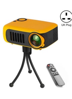 اشتري HD 1080P Portable Mini Projector with Stand Holder for Home Theater في الامارات