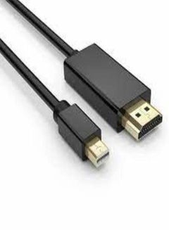 اشتري Omzega Mini Display Port to HDMI Cable 1.8Meter Black High Quality Cable في الامارات