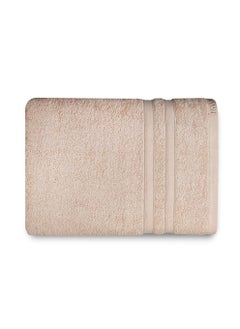 Buy Raymond Home 100 % Cotton Quick Dry Highly Absorbent Thick Bath Towel for Hotel Spa and Home Highly Soft 500 GSM Tan Color Bath Towel - (75 * 150 CM) in UAE