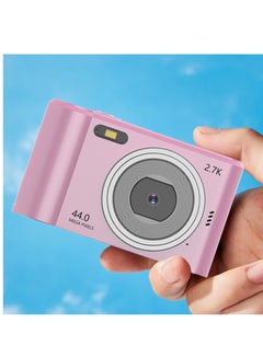 Buy Mini Digital Camera 2.7K Ultra HD 2.88 Inch LCD 44 MP Rechargeable Digital Video Camera Pocket Vlogging Camera Kids Cameras with 16X Digital Zoom for Beginner Photography. in Saudi Arabia