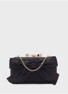 اشتري Satin Bow Clutch Bag في الامارات