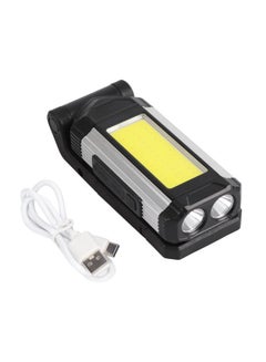 Buy COB Work Light Magnetic USB Rechargeable LED Flashlight Camping Light Dimming Light Torch in Saudi Arabia