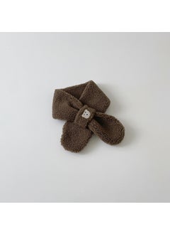 اشتري Autumn Kids Cartoon Bear Scarf Gloves 2024Bear/coffee (scarf) Bear/coffee (scarf) في السعودية