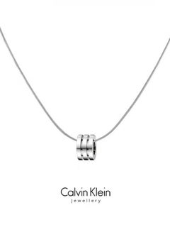 Buy Calvin Klein Unisex Silver Necklace in Saudi Arabia