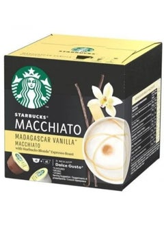 Buy Madagascar Vanilla Macchiato 12 Coffee Capsules 132g in UAE