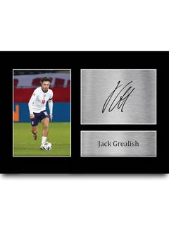 Buy HWC Trading A4 Jack Grealish England Gifts Printed Signed Autograph Picture for Football Fans and Supporters in Egypt