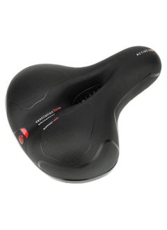 Buy Goolsky Most Comfortable Oversized Bike Seat Replacement Bicycle Saddle with Reflective Strip - Universal Fit for Exercise Bike and Outdoor Bikes Suspension Wide Soft Padded Bike Saddle in UAE