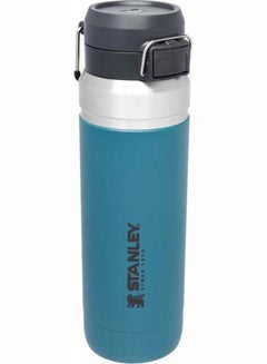 Buy Quick Flip Water Bottle 1L / 36OZ Lagoon – Leakproof | Stainless Steel Water Bottle | Push Button Locking Lid | BPA FREE | Cup Holder Compatible | Dishwasher safe | Lifetime Warranty in UAE