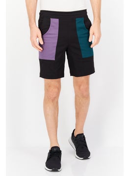 Buy Men Sportswear Fit Running Short, Black Combo in Saudi Arabia