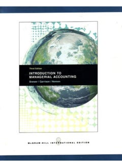 Buy Introduction to Managerial Accounting  Ed   3 in Egypt