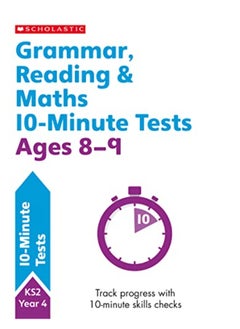 Buy Grammar, Reading & Maths 10-Minute Tests Ages 8-9 in UAE