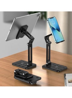 Buy Desktop Mobile Holder Strong Grip For Office Table Home Kitchen, Folding Cell Phone Cradle Mobile And Tab Holder KAKUSIGA KSC740 in Saudi Arabia