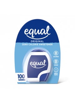 Buy EQUAL 0 Calorie Sweetener Tablets, Aspartame and Acesulfame-K Sweetener, Sugar Substitute, Zero Calorie Sugar Substitute Tablets, Erythritol Free, 100 Ct (Pack of 1) in UAE