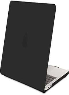 Buy TECOOL Case for MacBook Pro 13 Inch M2 2022 M1 2020-2016, A2338 A2289 A2251 A2159 A1989 A1706 A1708, Matte Slim Plastic Protective Hard Case, Black in Egypt