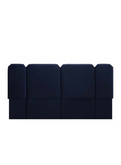 Buy H116 | Velvet headboard - Dark Blue in Saudi Arabia