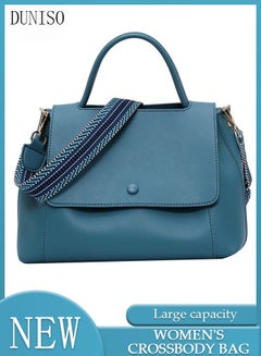 اشتري Women's Elegant Purses and Handbags Faux Leather Shoulder Bag Ladies Designer Satchel Messenger Tote Bag Crossbody Bag for Ladies في السعودية