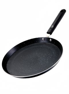 Buy 10 Inch Pan Non-stick Omelette Pan, Steak Pan, Baking Aluminum Frying Pan, Black in Saudi Arabia