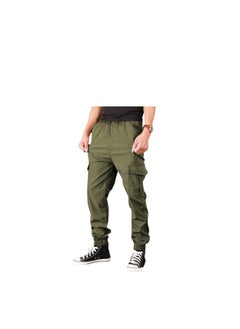 اشتري Cargo pants for boys, olive(Material Gabardine) في مصر