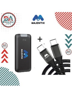 Buy Majentik Power Bank MJ-10 10000 MAh+Cable CL-001 in Egypt