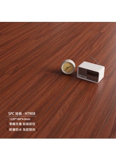 Buy SPC Vinyl Flooring Wood Grain Wear-Resistant WaterproofHT908 HT908 in Saudi Arabia