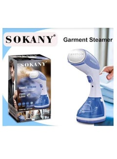 Buy Sokany Electric Steam Iron, 1500 Watt, White and Blue in Egypt