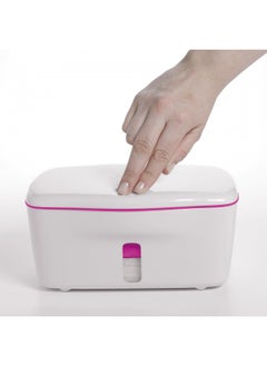 Buy Oxo Tot Perfect Pull Wipes Dispenser, Pink in UAE