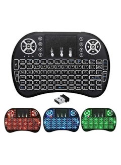 Buy Advanced Keypad for Android, 2.4GHz LED TV Remote, 92 Low Profile Keys incl. Touchpad for Smart TVs and Computers in Saudi Arabia