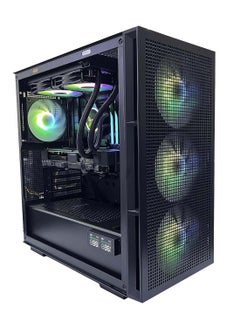 اشتري Liquid Cooled ARGB Gaming PC, Intel i7-13700F, Nvidia RTX 3060, 32GB DDR4,1TB NVME M.2 SSD,1TB HDD,750Watts PSU, Windows 10 pro, 1Year Warrant (13700F, RTX 3060) في الامارات