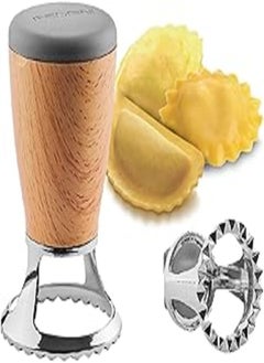 اشتري Pedrini ravioli cutter 2 in 1, with container, round large and small في مصر